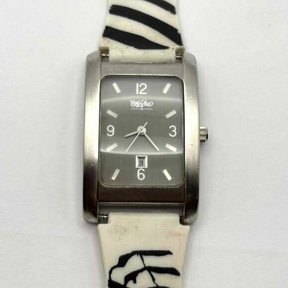 Silver Zebra Mossimo Men's Watch - Picture 3 of 5